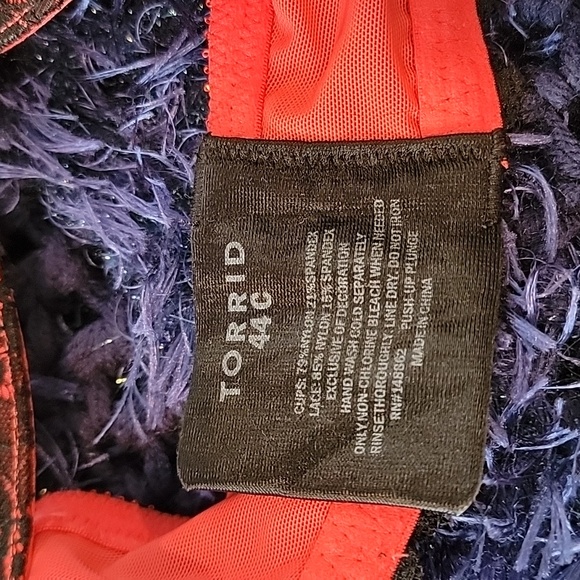 Torrid 44C Bra - Picture 3 of 4